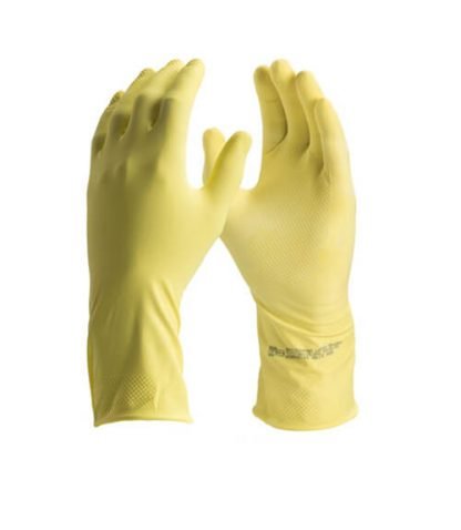Luva Confort Da299 Latex Amarela Danny